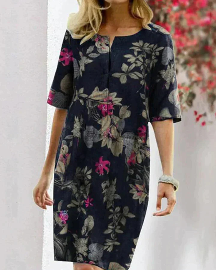 Stilla | Sommerkjole Med Elegante Print