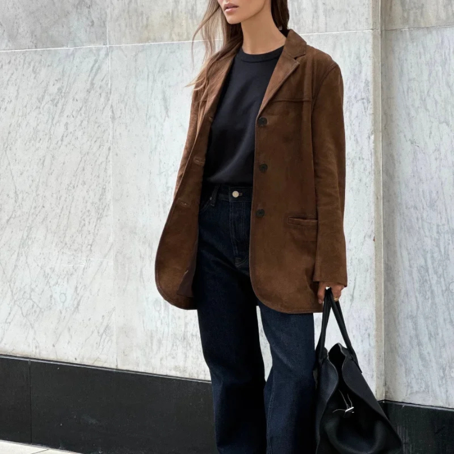 Stilla | Dameblazer Med Revers