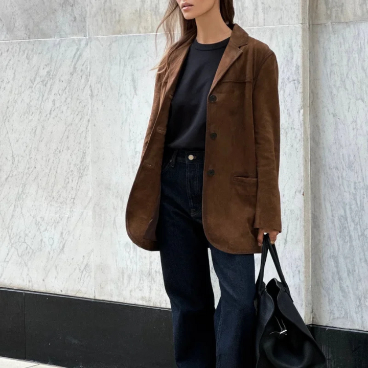 Stilla | Dameblazer Med Revers