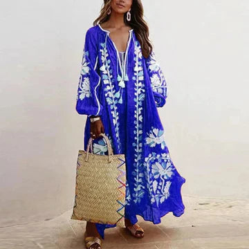 Stilla | Oversized Kjoler Med Vintage Print