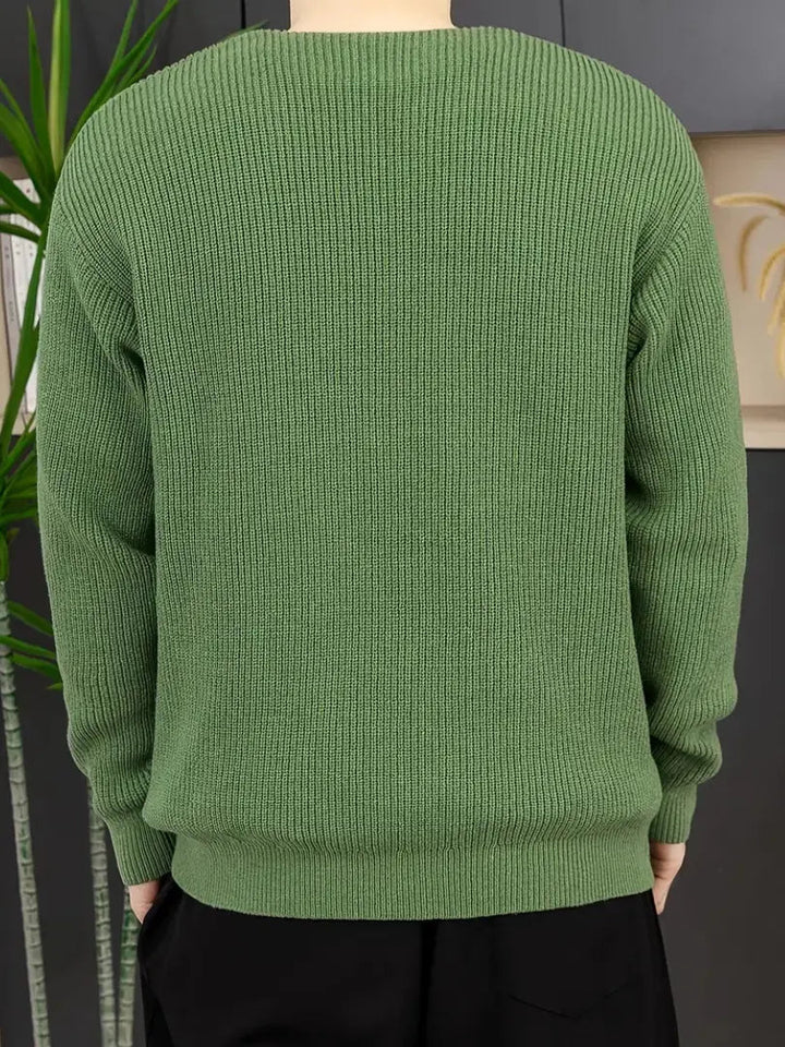 Stilla | Stribet Pullover til Mænd