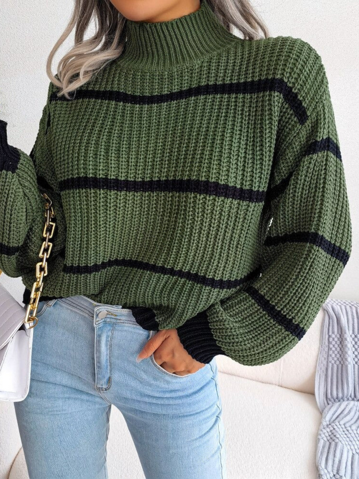 Stilla | Blød Stribet Pullover
