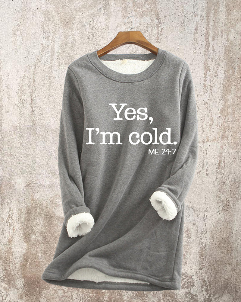 Stilla | Sweatshirt med engelsk tryk