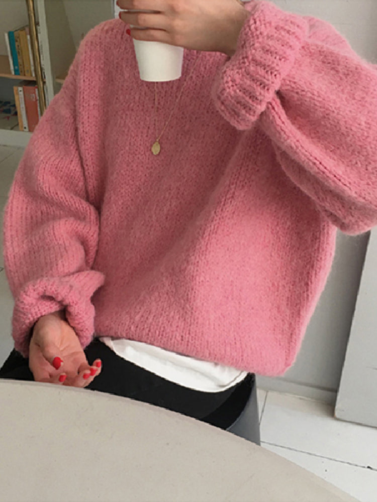 Stilla | Smuk Plus Size Strikket Pullover Til Damer