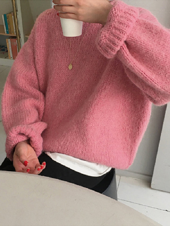 Stilla | Smuk Plus Size Strikket Pullover Til Damer