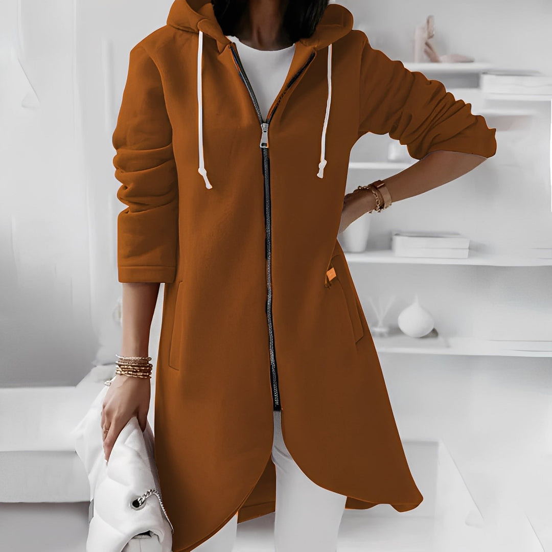 Stilla | Lang og Komfortabel Dame-Hoodie