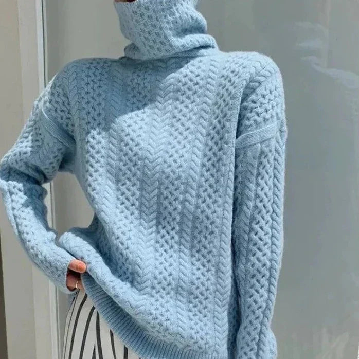 Stilla | Pullover Med Rullekrave Af Kashmir