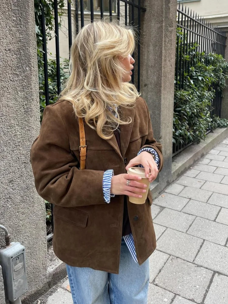 Stilla | Klassisk Blazerjakke med Knapper