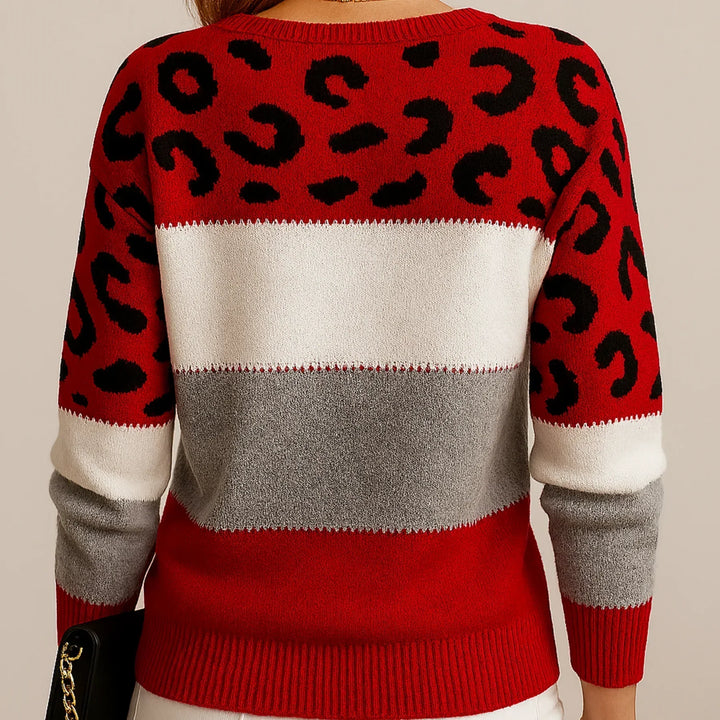 Stilla | Leopard Luksus Pullover