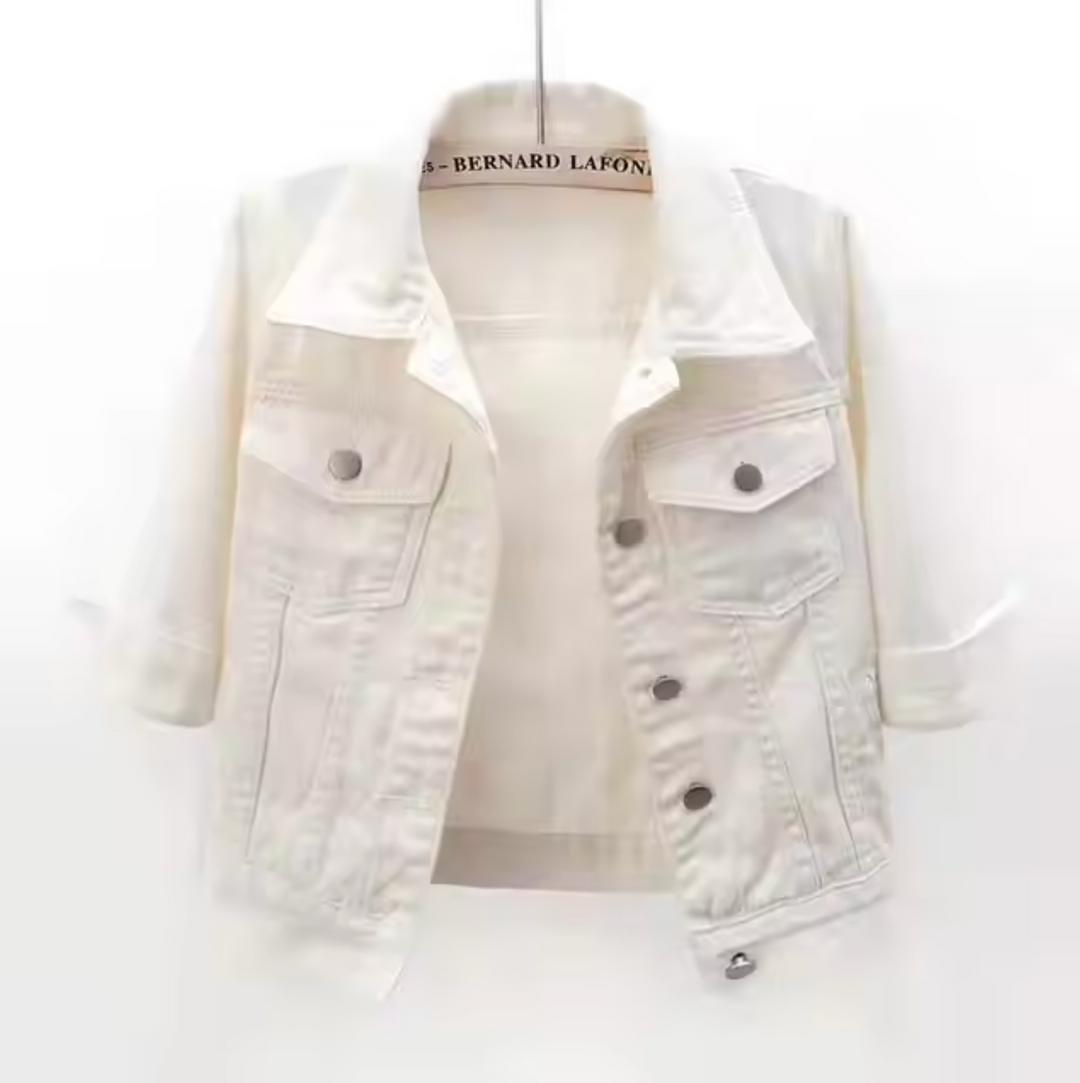 Stilla | Farvet Denim Jakke