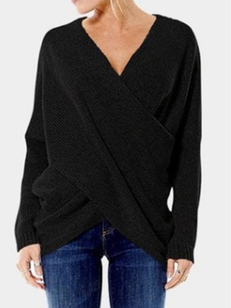 Stilla | Stilfuld &Amp; Sexet V-Hals Sweater