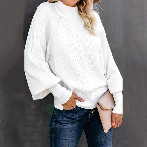 Stilla | Elegant, Afslappet Dame-Rollkravepullover