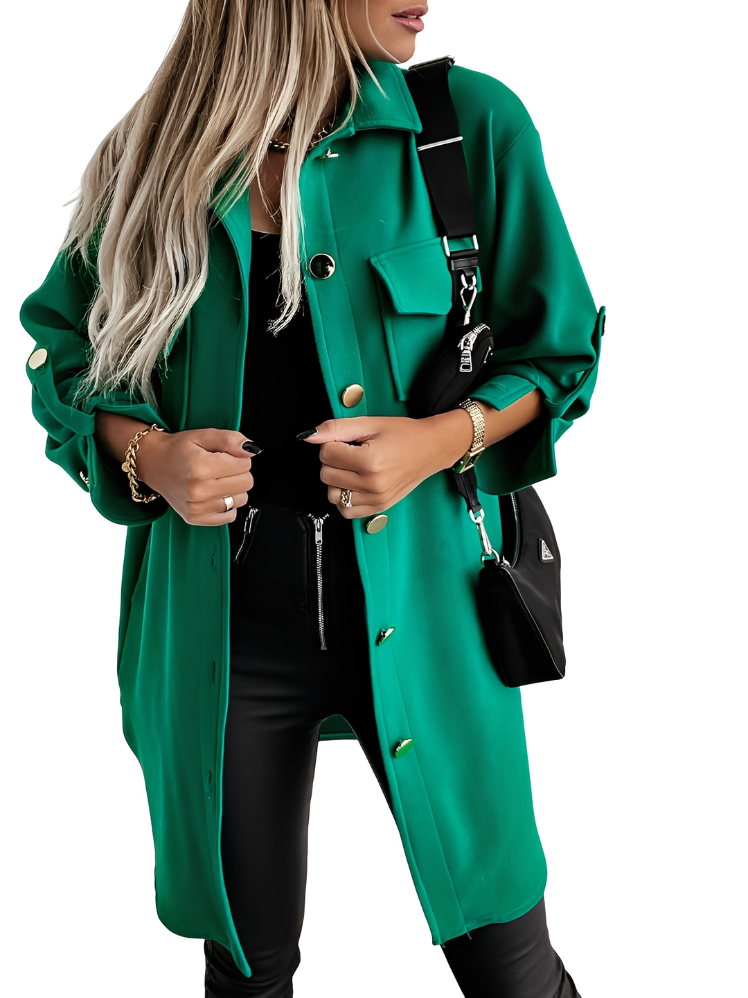 Stilla | Fashionabel Damejakke med Løs Pasform