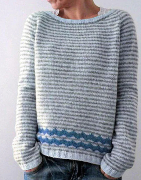 Stilla | Dame-Retro-Pullover