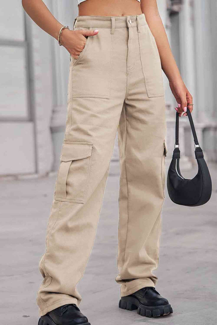 Stilla | Lange Strakke Ben-jeans Med Lommer