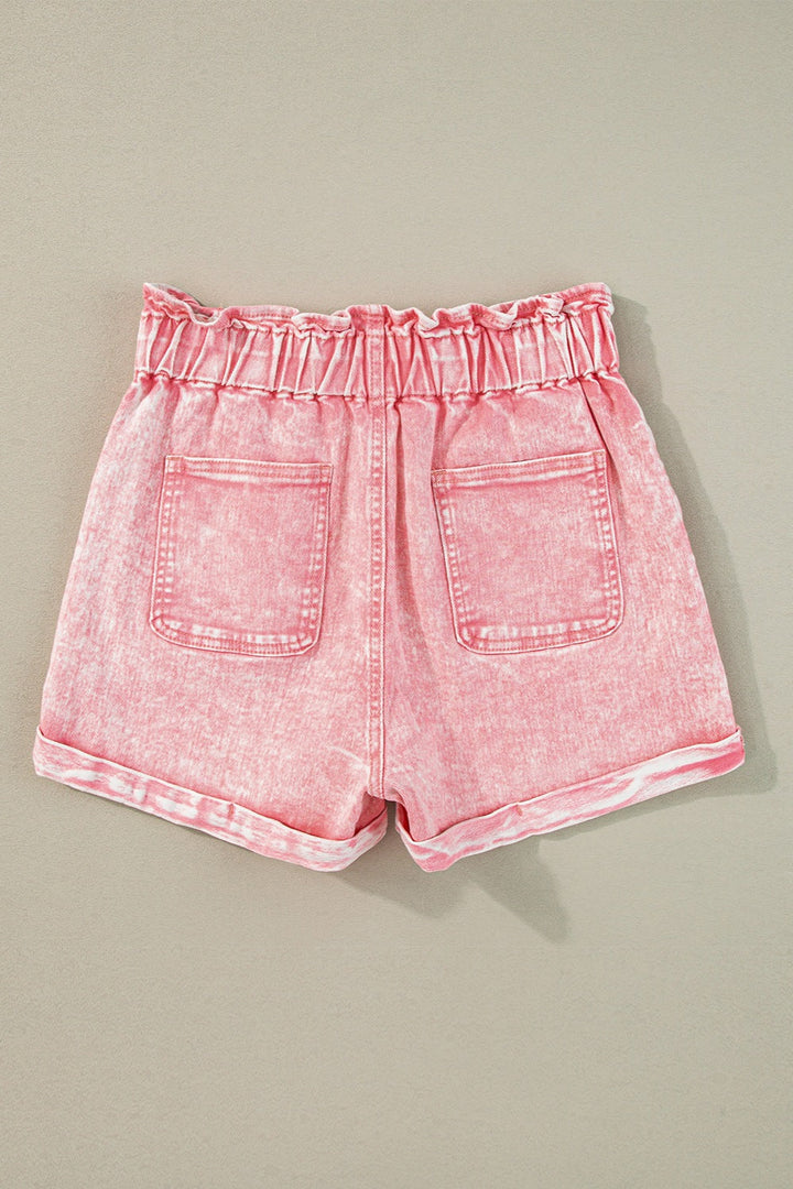 Stilla | Talje Denim Shorts