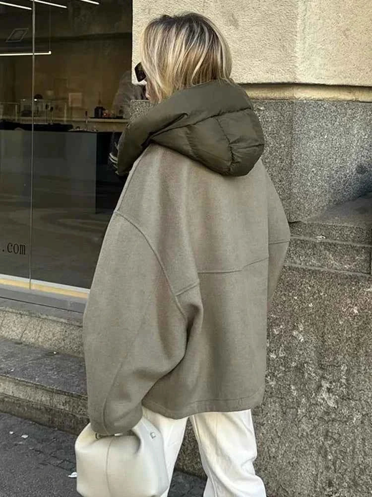 Stilla | Cozy Oversized Quilted Hættejakke