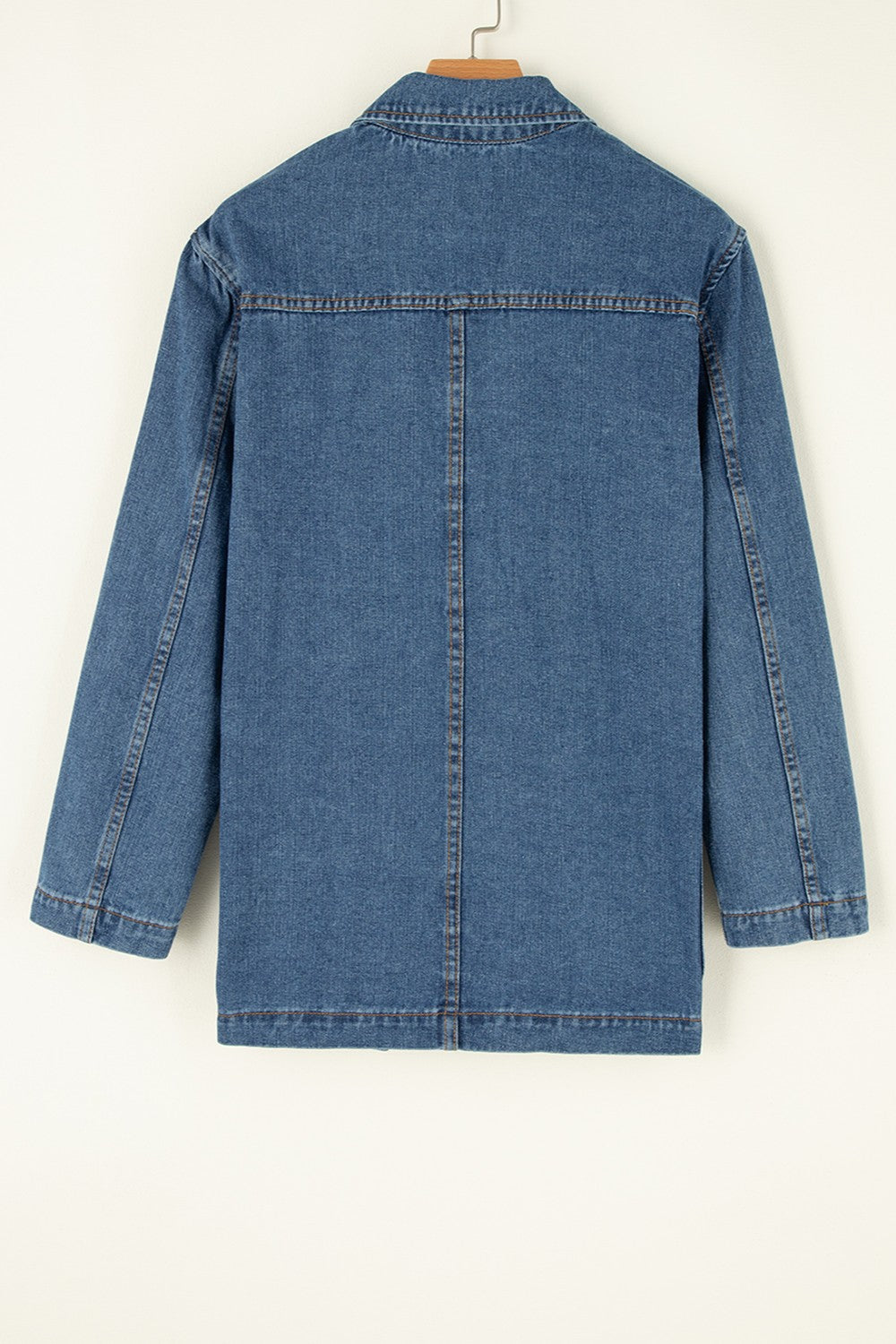 Stilla | Langærmet Denimjakke