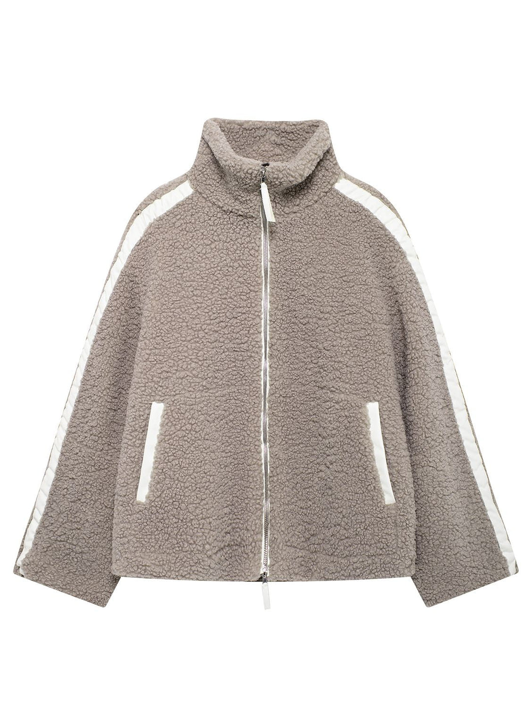 Stilla | Up Turtleneck Langærmet Plush Jakke