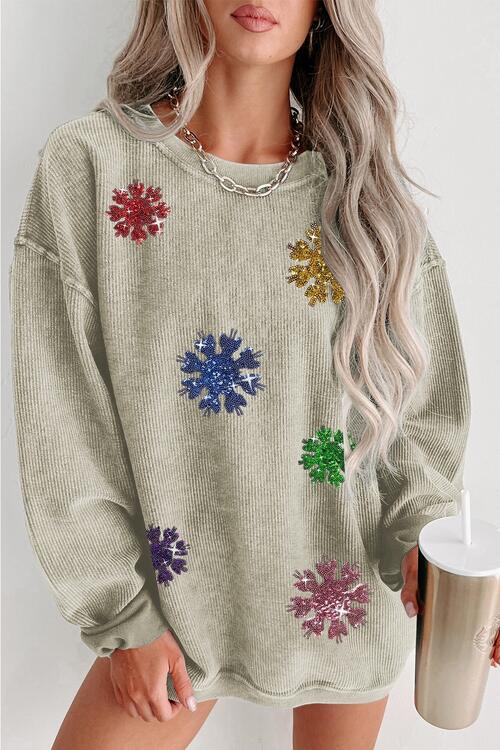 Stilla | Snefnug Rund Hals Sweatshirt