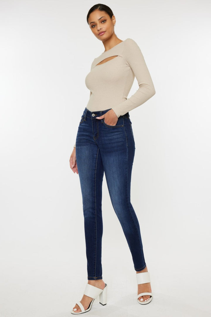 Stilla | Medium Høj Gradient Skinny Jeans
