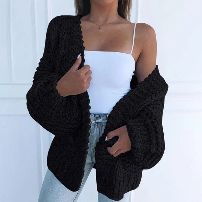 Stilla | Strikjakke med elegant og afslappet tone
