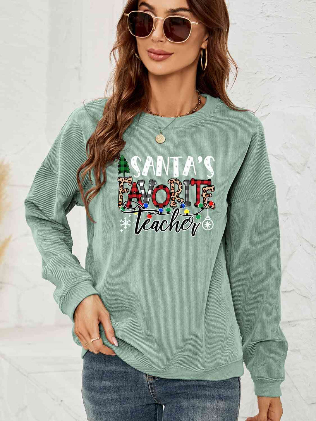 Stilla | Favorit Lærer Grafisk Sweatshirt