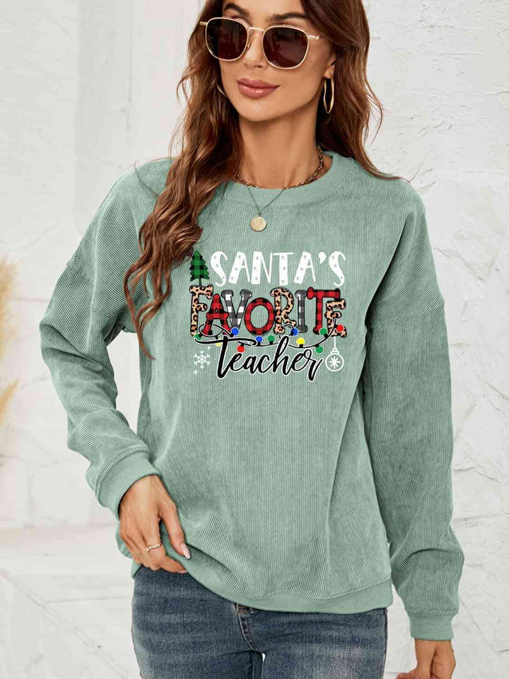 Stilla | Favorit Lærer Grafisk Sweatshirt