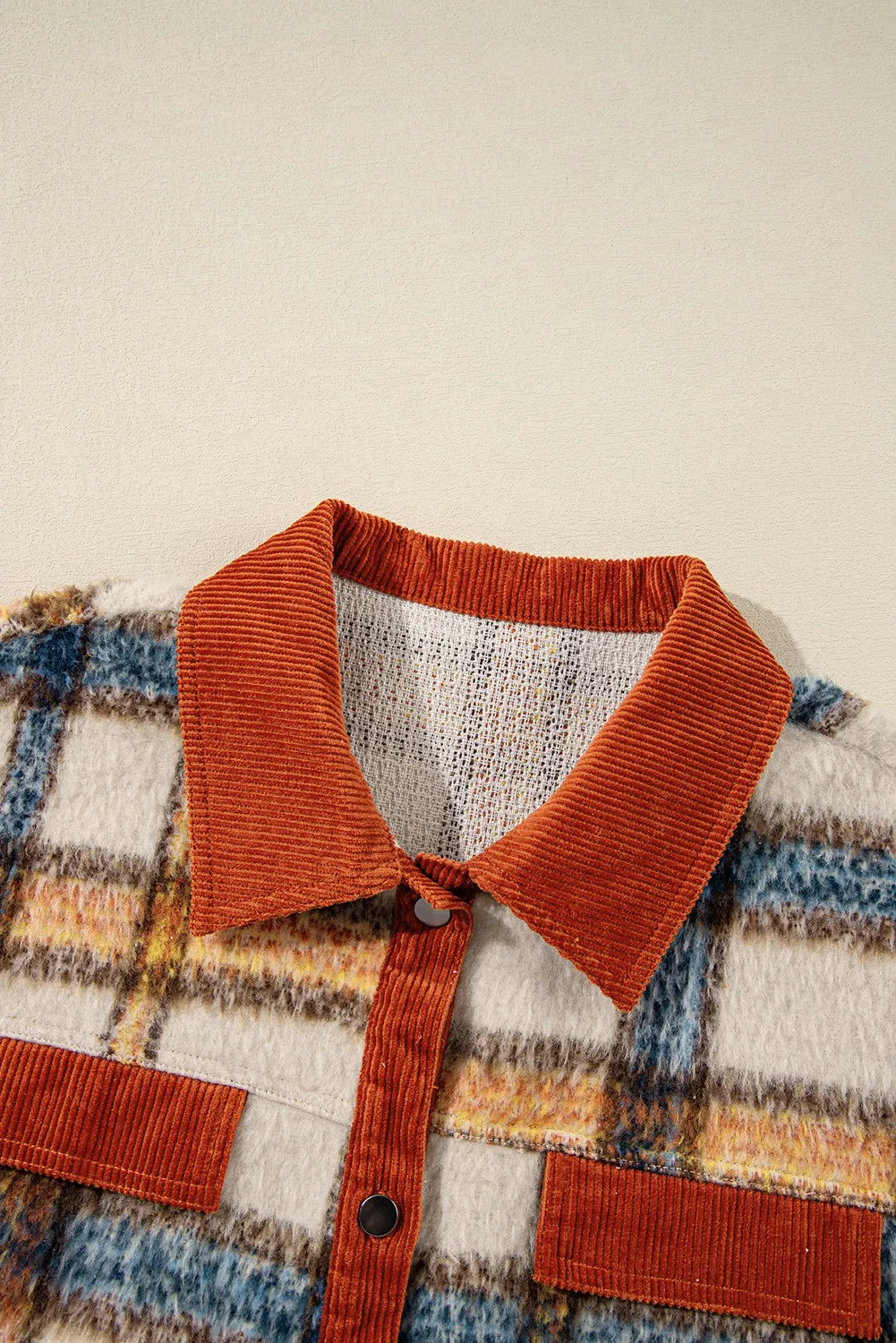 Stilla | Plus Size Plaid Button Down Jakke