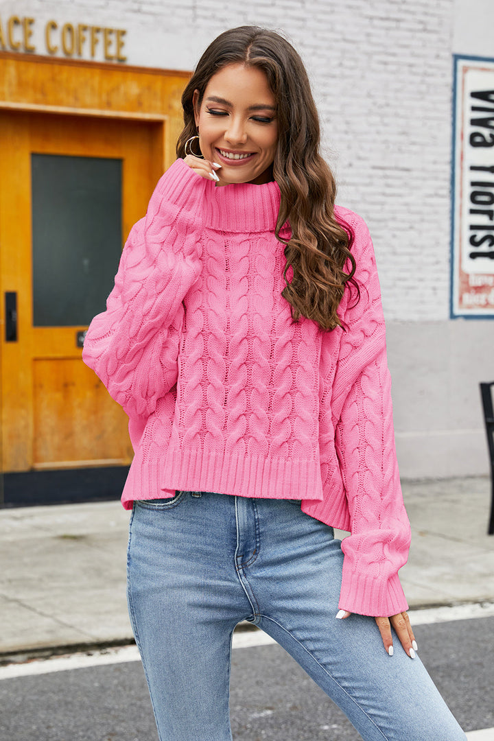 Stilla | Kabelstrik Langærmet sweater
