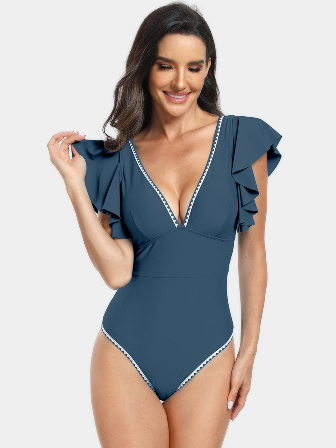 Stilla | Cap Sleeve Én-delet Badetøj