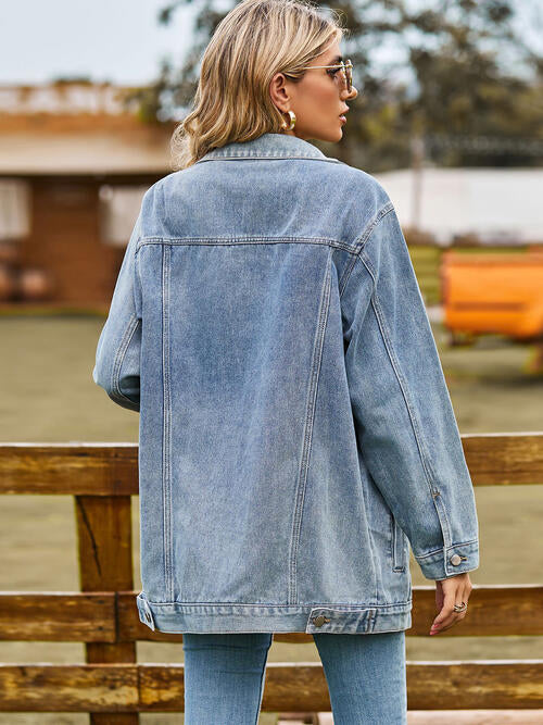 Stilla | Denimjakke Med Lommer