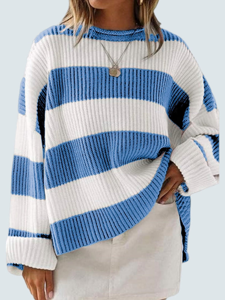 Stilla | Pullover Rundhals Med Lange Ærmer
