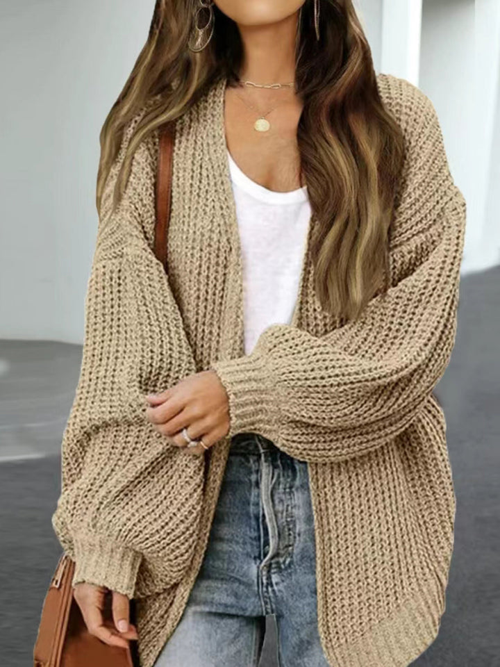 Stilla | Skulder Ballon Ærme Cardigan