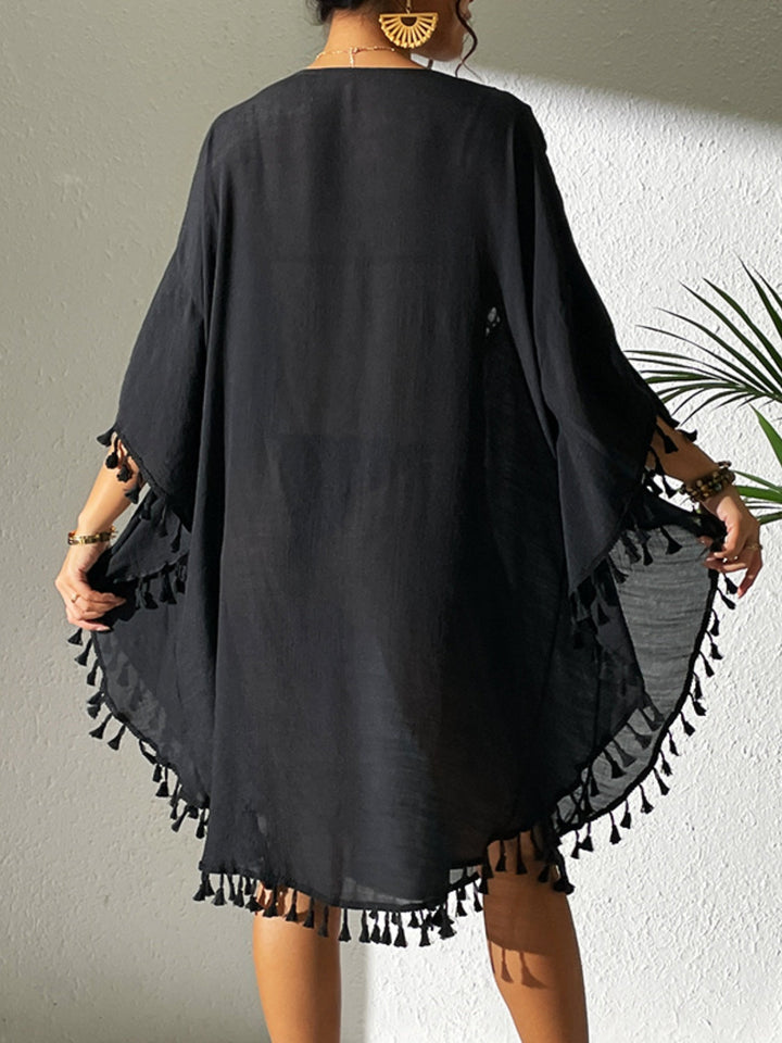 Stilla | Cutout Scoop Neck Cover-up Kjole