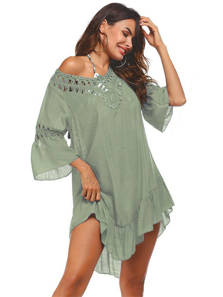 Stilla | Cutout Trekvart Ærme Cover up