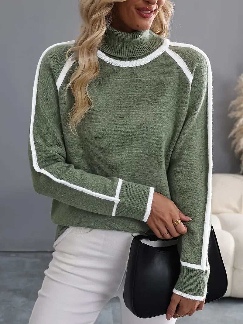 Stilla | Varm Rullekrave Sweater til Kvinder