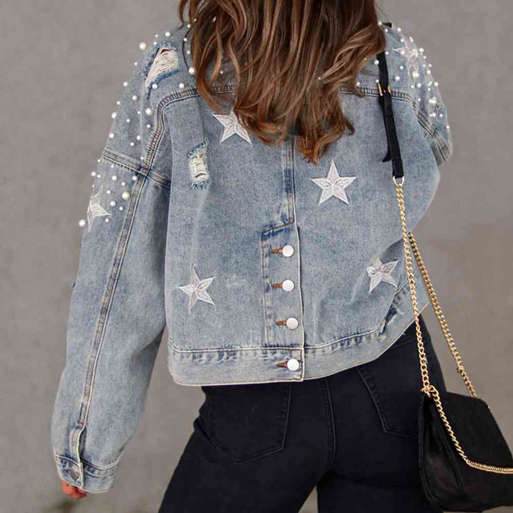 Stilla | Detail Denim Jakke