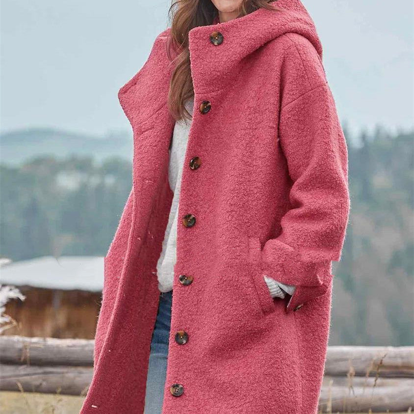 Stilla | Trench Femme Midi i tykket tweed