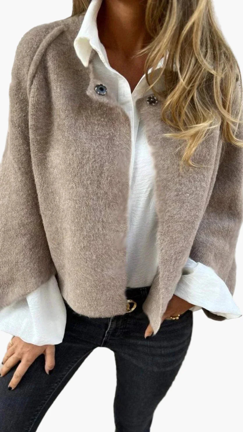 Stilla | Frakke Celeste - Elegant Kort Jakke Stil til Erhvervsliv & Hverdag
