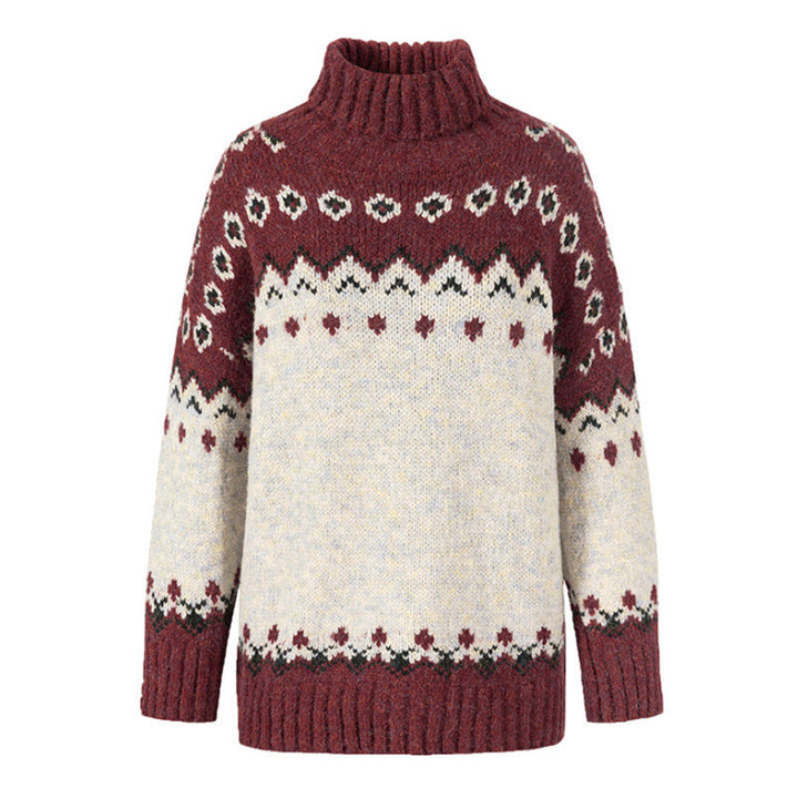 Stilla | Strikket Sweater I Norsk Stil