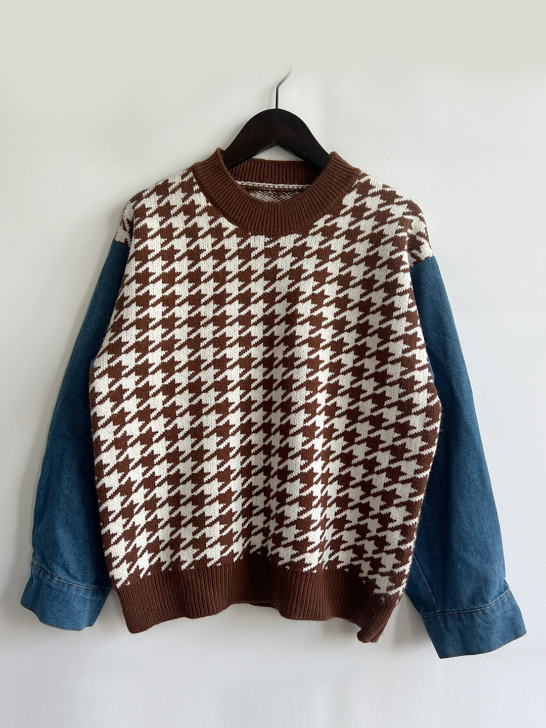 Stilla | Denim Ærme Sweatshirt