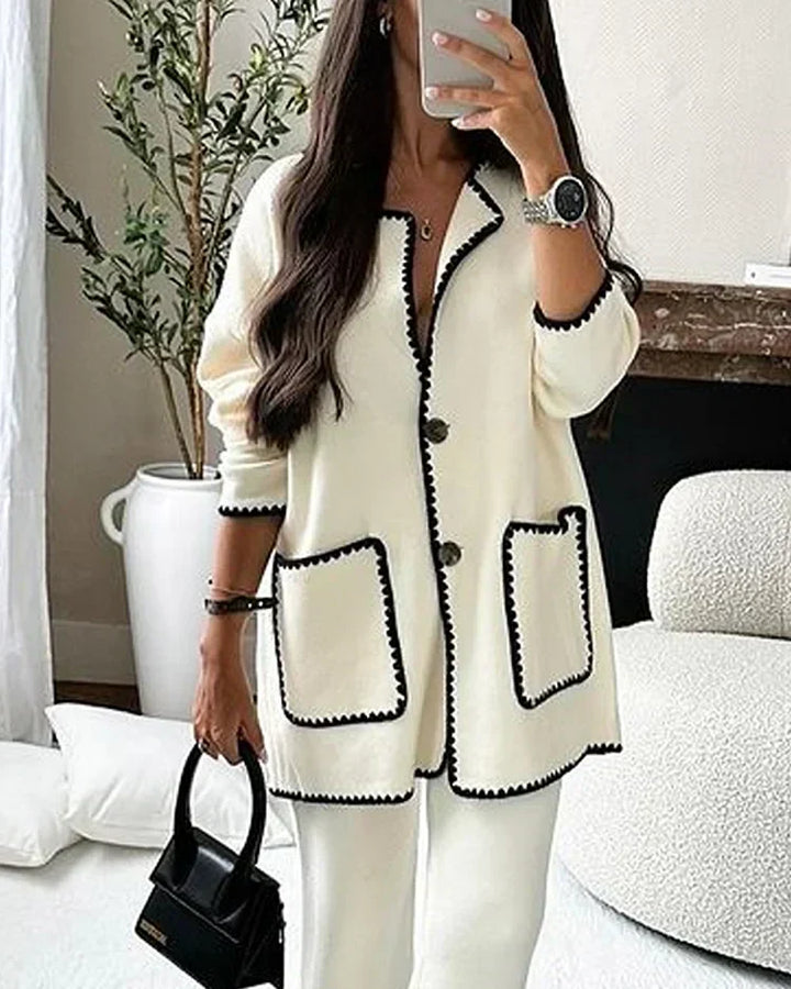 Stilla | Elegant Cardigan Dame med Knaplukning til Enhver Lejlighed