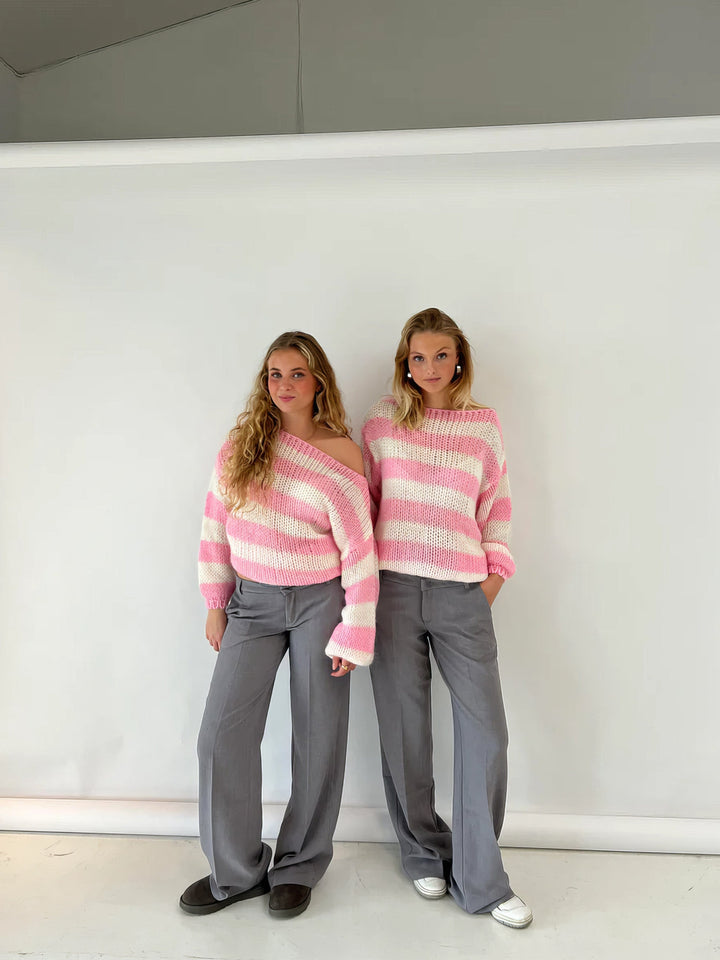 Stilla | Cozy, Letvægts Strik Sweater til Casual Komfort