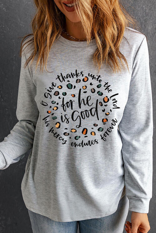 Stilla | Rund Hals Langærmet T-shirt