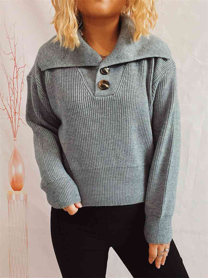 Stilla | Krave Halv Knap Sweater