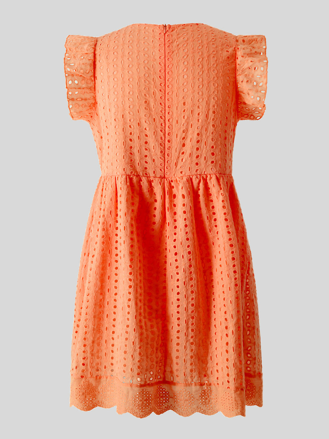 Stilla | Eyelet Cap Sleeve Mini Kjole