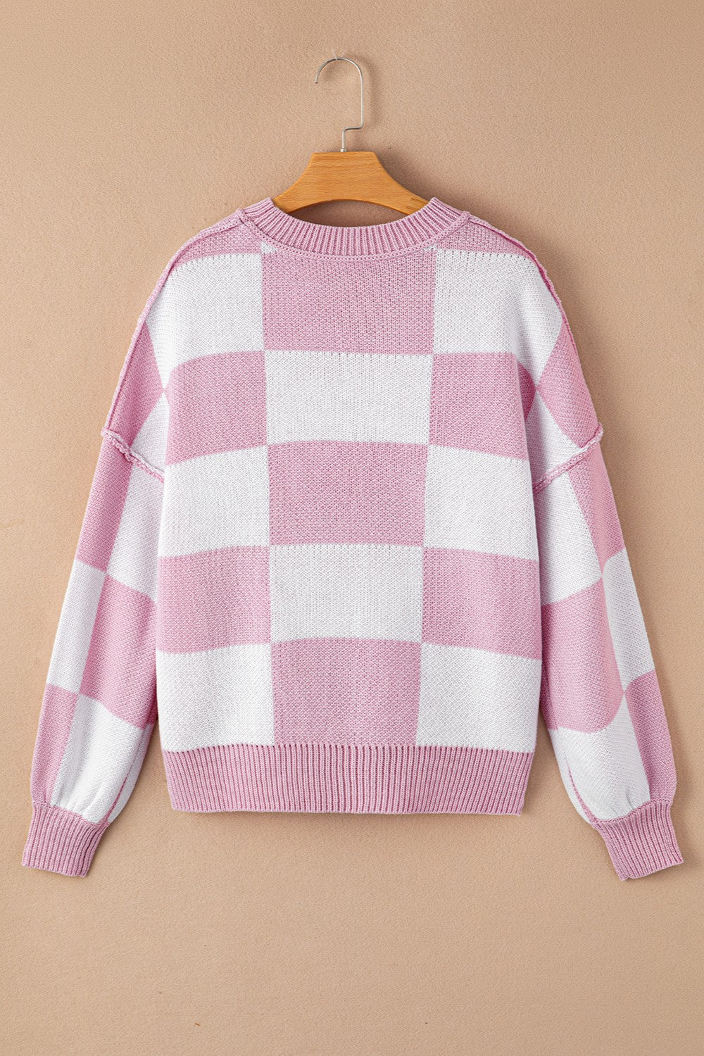 Stilla | Exposed seam droppet skulder sweater