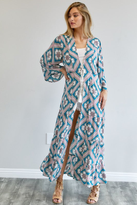 Stilla | Lange Ærmer Løs Kimono
