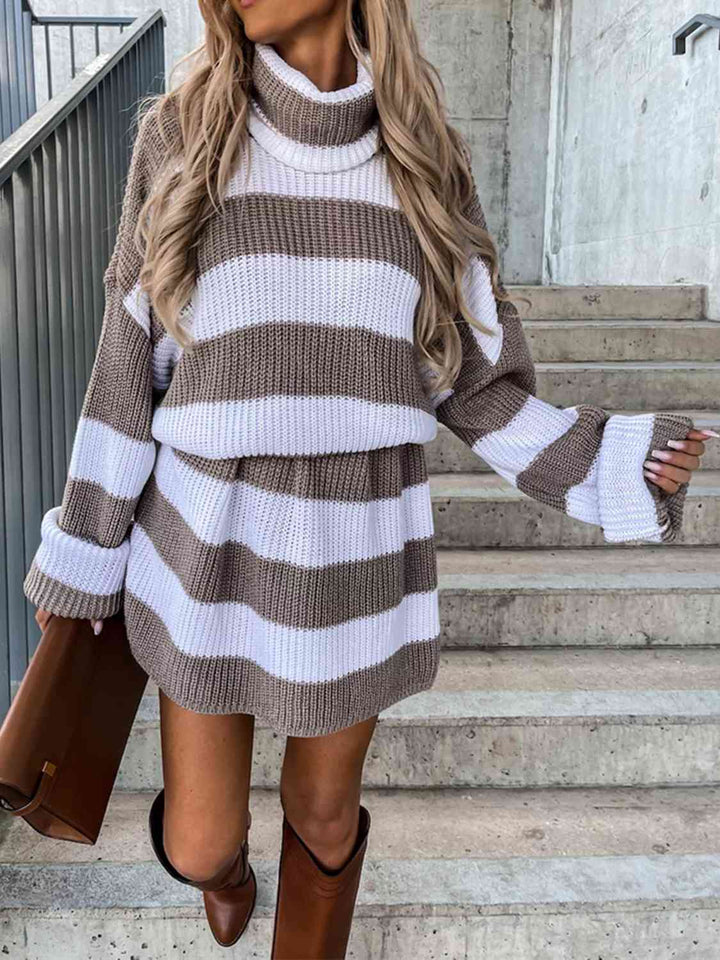 Stilla | Turtleneck Sweater Dress